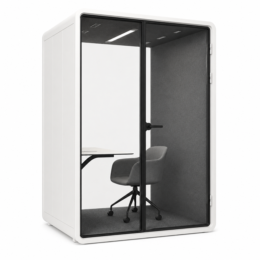 FocusPod Solo Plus™ – Soundproof Office Pod