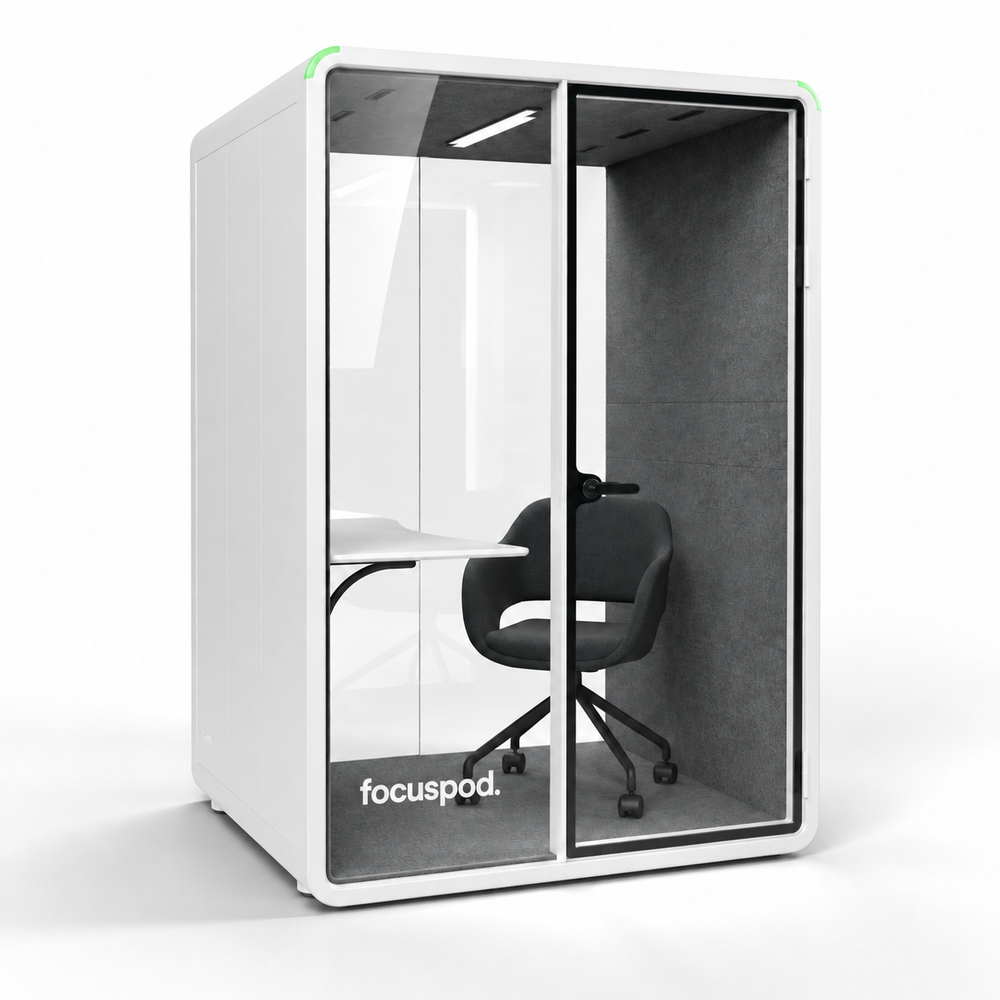 FocusPod Solo Plus™ – Soundproof Office Pod